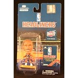 CLYDE DREXLER / HOUSTON ROCKETS * 3 INCH * 1997 NBA Headliners Basketball Collector Figure