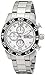 Invicta Men's 1014 II Collection Chronograph Silver Dial Stainless Steel Watch