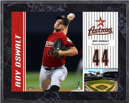 Roy Oswalt Houston Astros 8x10 Marble Color Player Plaque