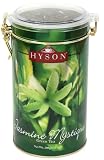 "JASMINE MYSTIQUE" (Green Tea) "HYSON", Packaged in Reusable Metal Can, 200g. "Ceylon" "JASMINE MYSTIQUE" (Green Tea) "HYSON", Packaged in Reusable Metal Can, 200g. "Ceylon"
