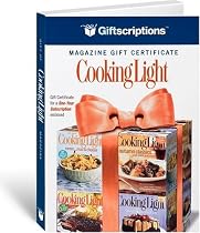 Giftscriptions Magazine Gift Certificate: Cooking Light (Giftscriptions)