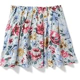 オールドネイビー OLD NAVY/ プリントサークルスカート ブラックフローラル ボトムススカート(スコート) M (8歳)【並行輸入】