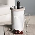 Edler Weink�hler Vino Keramik Flaschenk�hler Sektk�hler Shabby Chic