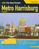 ADC the Map People Metro Harrisburg Pennsylvania Street Atlas