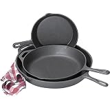 Texsport® 10 1/2 Pre - seasoned Cast Iron Skillet
