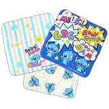 ベイビースティッチ《スピリッツ》ガーゼハンカチ3枚セット☆ディズニーキャラクターグッズ通販☆【Made in Japan】