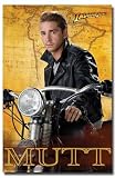 Indiana Jones and the Kingdom of the Crystal Skull (Mutt Williams, Motorcycle) Movie Poster Print - 24
