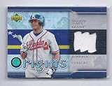 2005 Upper Deck Origins Game Used Jersey #AJ Andruw Jones Atlanta Braves