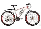 Sportsman Fly370 Mountain Bikes Bicycles Shimano 21-speed White Red Warranty