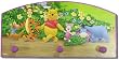 Winnie the Pooh and Friends 3-peg Coat rack