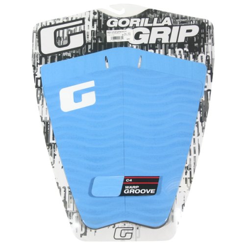 Surf Accessories Gorilla Grip C4 Tail Pad blue
