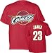 LeBron James Majestic Player Name and Number Cleveland Cavaliers T-Shirt