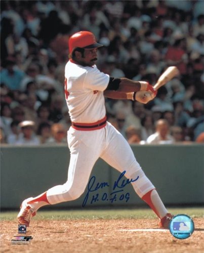 Jim Rice Autographed/Hand Signed Boston Red Sox 8x10 Photo with HOF 09 Inscription (Pose 1)