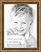 ArtToFrames 13x17 inch Gold with beads Wood Picture Frame, 2WOMD10051-13x17
