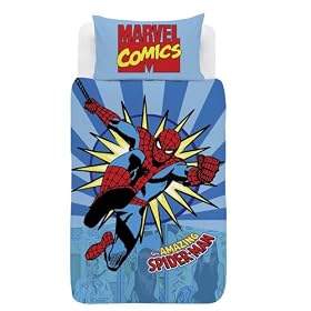Zap Marvel Comics Spiderman Explosion Duvet Set, Single
