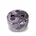 Voluspa 4.5 oz Decorative Tin Candle - Santiago Huckleberry