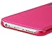 PASONOMI iPhone 6 Plus Case, [Smart Window View] Apple iPhone 6 Plus Folio Wallet Case - Slim Flip Leather Case for Apple iPhone 6+ iPhone Plus 5.5 Inch Smartphone (Hot Pink)