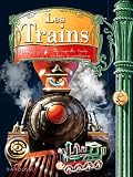 Fasciannats Trains dhier et daujourdhui : Un livre + Un superbe train en bois � construire