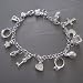 L'AMOUR 925 Sterling Treasure Chest Charm Bracelet Accessories - Color: Silver