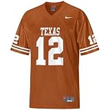 Apparel : Nike Texas Longhorns #12 Burnt Orange Twilled Football Jersey