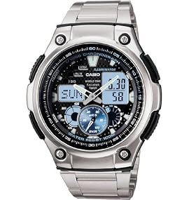 Casio #AQ190WD-1AV Men's Ana-Digi Chronograph Alarm Multi-Task Gear Sports Watch