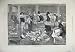 1873 Michaelmas Goose Fair People Birds Antique Print