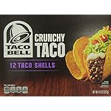 Taco Bell 12 Crunchy Taco Shells, 4.5 Ounce (Pack of 12)
