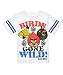 Angry Birds "Birds Gone Wild!" T-Shirt (Sizes 8 - 20) - white, 18/20