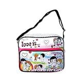 Love Is Scribble Funky Flight Bag