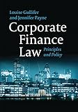Corporate finance law : principles and policy
