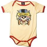 Guns N Roses Top Hat Baby Grow