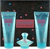 Curious by Britney Spears for Women Explore Your Curiosity 3 Piece Set Includes: 1.7 oz Eau de Parfum Spray + 6.8 oz Deliciously Whipped! Body Souffle + 6.8 oz Lather Me Up! Shower Gel