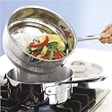 All-Clad Stainless-Steel 2.5-Quart Sauce Pan and Steamer Set