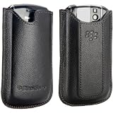 BlackBerry Leather Vertical Pouch Pocket For Pearl 8100