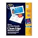 Avery Ink Jet Two-Side Printable Clean Edge Business Cards, White, Glossy, Pack of 200 (8859)