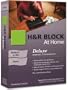 H&R Block At Home 2009 Deluxe Federal + State + eFile [Formerly TaxCut]