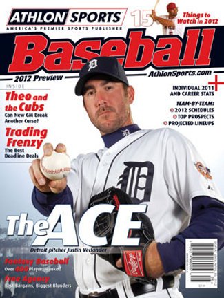 2012 Athlon Sports MLB Baseball Preview Magazine- Detroit Tigers Cover