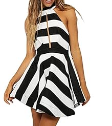 Sexy Cotton/Polyester Halter Sleeveless Spring Summer Wedding Dress/Maxi Dress 