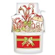 Candy Cane & Bells Soap Gift Bucket