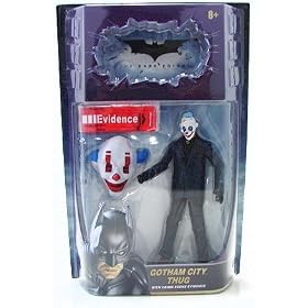 Batman Dark Knight Movie Deluxe Action Figure Gotham City Thug [Happy Mask]