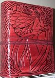 Coutney Davis Handmade Leather Journal Celtic Fairy & Dragonfly