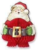 Christmas Party Tableware | Santa Table Centrepiece