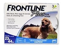 Merial Frontline Plus Flea and Tick Control for 23 to 44-Pound Dogs and Puppies, 3 Doses
