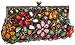 La Regale Jeweled Beaded Clutch