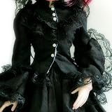 16-Inch Vinyl Ball-Jointed Victorian Gothic Doll: Dark And Defiant Delilah Noir by Ashton Drake