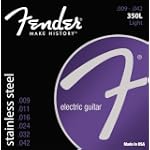 Fender Accesories 073-0350-403 Stainless Steel Electric Guitar Strings, Light