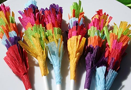 Fiesta Rainbow Fringe Toppers