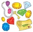 ISLAND TREASURE PUNCH OUTS