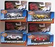 Speed Racer Die-cast 2-piece Wheels Set of 4, Mach 4, Mach 5, Mach 6, Racer X Street Car