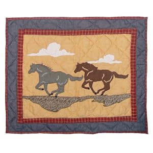 Patch Magic 27-inch By 21-inch Shadow Rider Pillow Sham